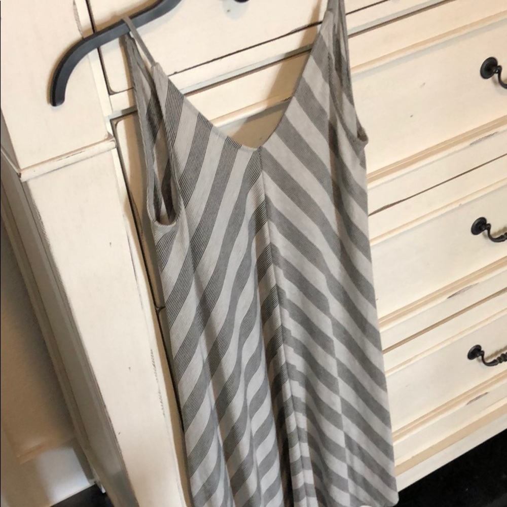 Olive + Oak black and grey dress